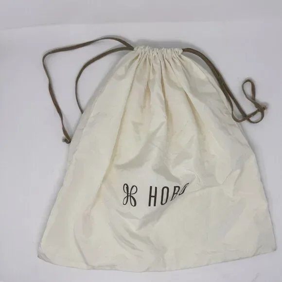 HOBO Dust Bag Purse Protector Drawstring Travel 19”x19” Ivory - Picture 3 of 6
